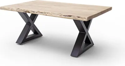 Produktbild von Couchtisch >CARTAGENA< in Akazie natur, massiv lackiert - 110x45x70cm (BxHxT)
