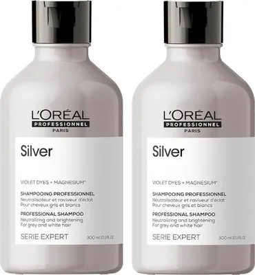 Obrázek produktu pro Loreal Silver šampon 2x300ml NOVINKA