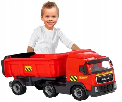 Produktbild von Polesie Großer Kipper LKW mit Anhänger, Baufahrzeug