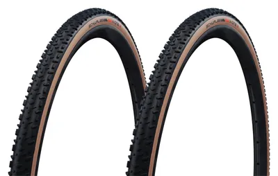 Produktbild von 2x Schwalbe X-One R 33-622 schwarz / transparent V-Guard TL-Easy 28x1.30