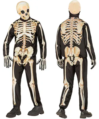 Zdjęcie produktu dla Kostium szkieletu na Halloween, rozmiar: 158