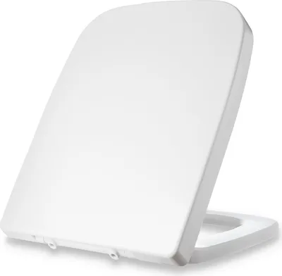 Produktbild von Dombach® Premium Toilettendeckel mit Absenkautomatik Abnehmbar (Weiß) WC Sitz mit Absenkautomatik, Klodeckel mit Absenkautomatik, Klobrille, Toilettensitz, WC Deckel, Toilettenbrille Klobrille, Eckig