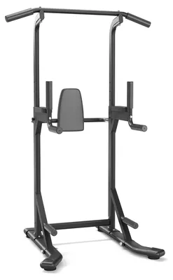 Image de Station multifonctionnelle de traction - Tour de musculation - Autoportante - Barre de dips réglable - Capacité jusqu'à 204 kg - Appareil de fitness pour la maison, idéal pour les tractions, les dips et les élévations de jambes