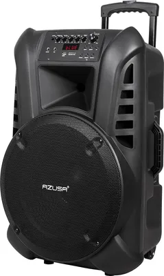 Produktbild von Karaoke Lautsprecher 120W BT USB SD FM + 2 Mikrofone