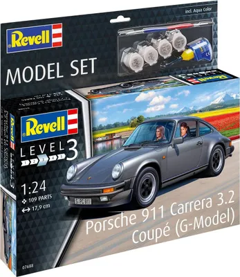 Produktbild von Revell Modellbausatz Porsche 911 Carrera 3.2 Coupé (G-Modell)