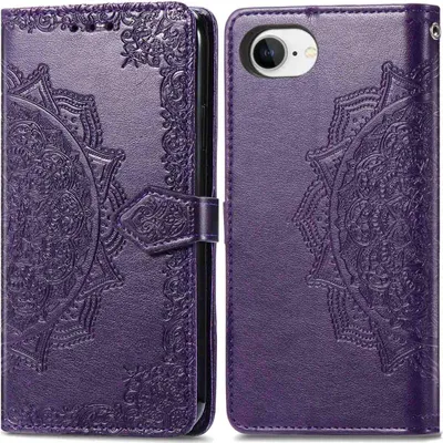 Image de imoshion Mandala Bookcase pour Apple iPhone 17e / 16e - Violet