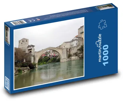 Obrázok produktu pre Puzzle 1000 Mostar - Starý Most - martinpuzzle