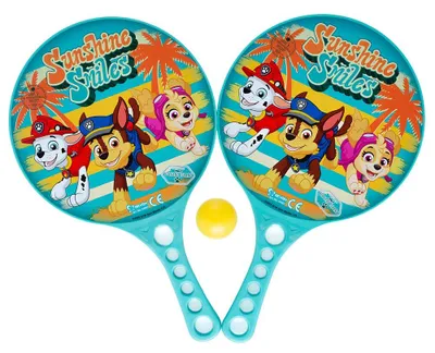 Produktbild von Paddel - PAW PATROL Strandpaddelset