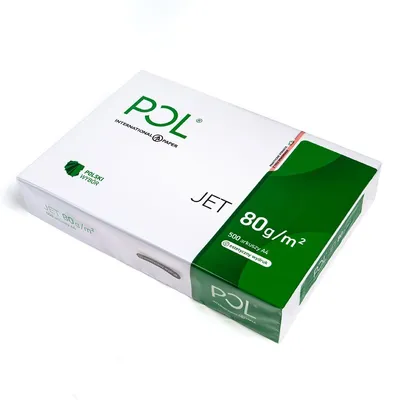 Produktbild von Kopierpapier A4 weiß 500k 80g POLjet