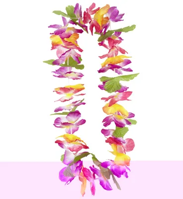 Produktbild von Hawaiikette Hawaii Blumen Bunt Aloha