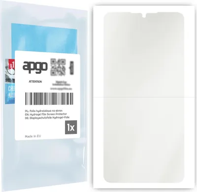 Produktbild von apgo Schutzfolie für Xiaomi Mi Note 10 Pro, Hydrogel Displayschutzfolie, mit Positionierhilfe, Hydrogel-Folie TPU 5D [Matt, Anti-Fingerprint]