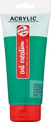 Immagine prodotto di Talens Art Creation Vernice acrilica Tubo 200 ml Verde permanente scuro 619