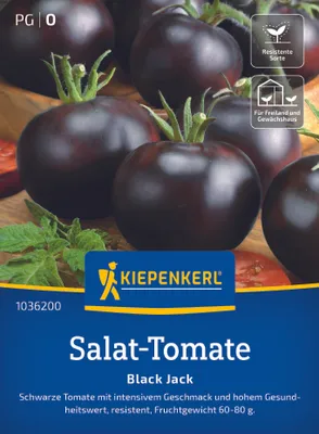 Produktbild von Kiepenkerl Salattomatensamen Black Jack F1 Solanum lycopersicum 7 Pflanzen