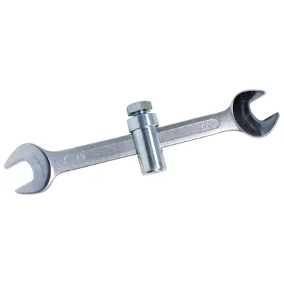 Obrázek produktu pro Döngesův montážní klíč, chromovaný, nastavitelný, 17 x 19 mm