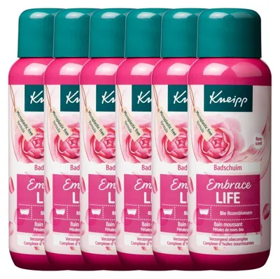 Imagen del producto de 6 unidades de espuma de baño Kneipp "Embrace Life" (400 ml)