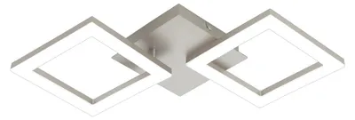 Image de Eglo LED plafonnier Huerta nickel mat 47 x 22,5 cm