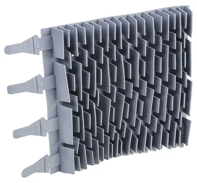 Produktbild von vhbw Bürste kompatibel mit Gre GT2120, GT3220 Poolroboter, Poolsauger - Aus Gummi, 24,8 x 18 x 2,8 cm