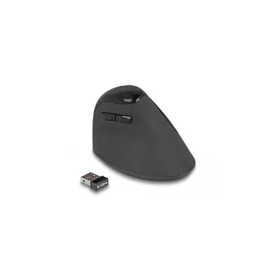 Image de DELOCK Ergonomische USB Maus vertikal - kabellos schwarz