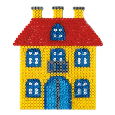 Image de Hama Midi Strijkkralenbordje - Huis