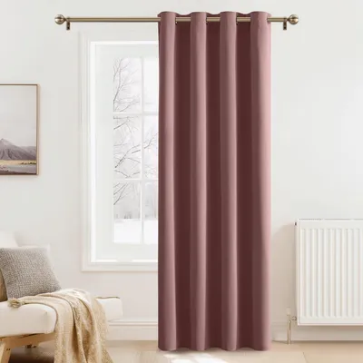 Obrázok produktu pre Záclona, nepriehľadná, s tepelnoizolačnými vlastnosťami, svetloružová, rozmer 240 x 140 cm, 1 kus
