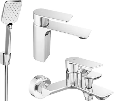 Immagine prodotto di Mexen Alexa R62 set vasca, cromo - 71203R62-00