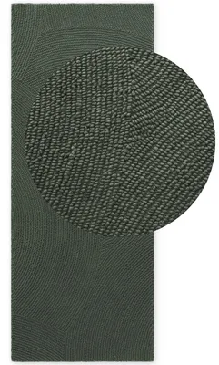 Produktbild von Hanse Home Calmio Wollteppich Calmio Grün