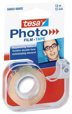 Immagine prodotto di TESA Abroller (Verkaufseinheit: 10) für doppelseitigen Klebefilm tesa® Photo Film, 7,5 ... 664229 4042448030702