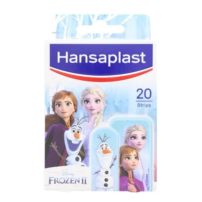 Produktbild von 3x Hansaplast Kids Frozen 2 Kinderpflaster für Wunden mit Disney Motiven je 20 Strips