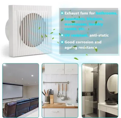 Produktbild von 6-Zoll-Wandventilator, weiß