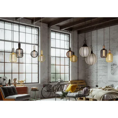 Zdjęcie produktu dla Lampa kulista - złoty metal E27