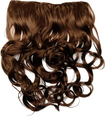 Produktbild von WIG ME UP Haarverlängerung 5 Clips lockig hellbraun blond gesträhnt WH5008-180C-12/26