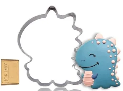 Zdjęcie produktu dla Foremka do ciastek dinozaur stal nierdzewna dla dzieci 10 cm