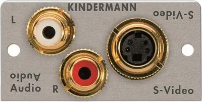 Obrázok produktu pre Kryt modulu KM Audio L/R, S-Video (7444-531)