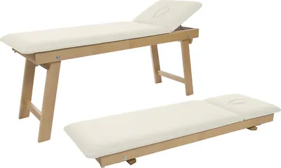 Produktbild von Therapieliege Tiziano Natur Massageliege Massagebank Praxisliege, 65 cm