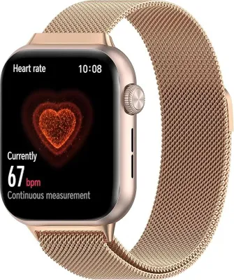 Produktbild von Strap-it Milaneseband / Milaneseband Edelstahl - passend für Honor Watch 5 (rose gold)
