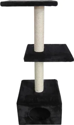 Immagine prodotto di Ebi tiragraffi Palazzo 30x30x90 cm nero
