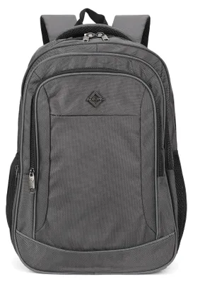 Produktbild von Aoking Schwarzer Rucksack, Polyester, Reißverschluss, multifunktionale Fächer, 33x45x15 cm