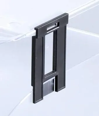 Produktbild von DURABLE Höhendistanzelemente für Briefablageschale BASIC, schwarz