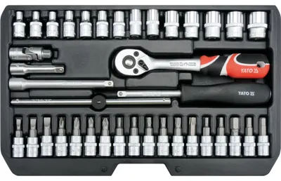Image de Jeu de tournevis 1/4", 38 pièces.