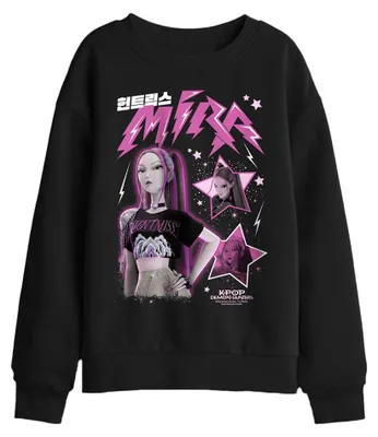 Imagen del producto de Sudadera para niños "Cazadores de demonios K-Pop" - Modelo TV43709 (talla 140-146) (negra)