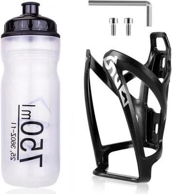 Produktbild von Famanu Flaschenhalterset - Leichter Flaschenhalter - 750 ml BPA-freie Flasche