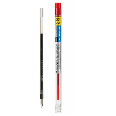 Imagen del producto de Mitsubishi Pencil Uni-ball Jetstream recambio de tinta de aceite para bolígrafos Style Fit - 0,5 mm - Rojo [SXR-89-05]