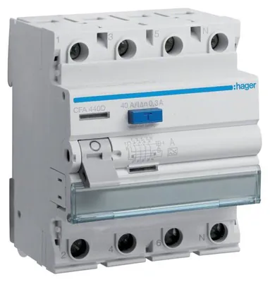 Zdjęcie produktu dla Hager CFA440D, 230/400 V