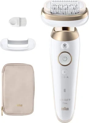 Obrázek produktu pro Braun Epilatore Elettrico Silk-épil 9 Flex SES9011 Bianco/Oro  Braun