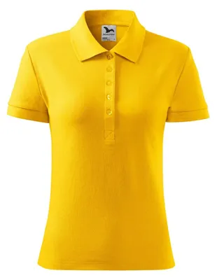 Image de Malfini - Polo pour femmes, piqué PP10345 (S) (jaune)