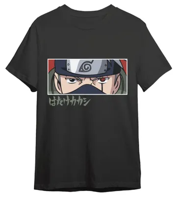Productafbeelding van Naruto Shippuden T-shirt met Kakashi-oogdesign, voor volwassenen