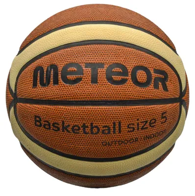 Obrázek produktu pro Meteor - „Cellular“ basketbalový míč pro děti PP2510 (7) (hnědý/krémový)