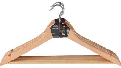 Produktbild von Kleiderbügel aus Holz, 6er-Set