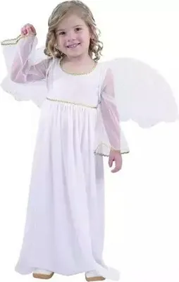 Obrázok produktu pre Detský kostým anjela veľkosť 92/104cm (párty, maškarný večierok)