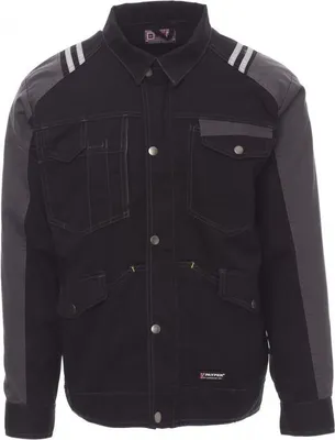 Produktbild von Jacke Zweifarbig "ARIZONA" - Payper Schwarz/Rauchgrau XXL